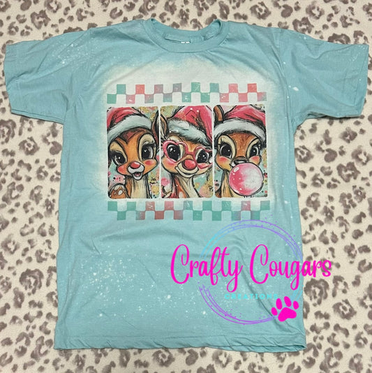 Cute Reindeer Trio T-shirt