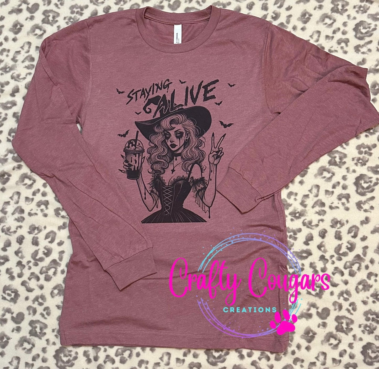 Staying Alive Longsleeve T-Shirt