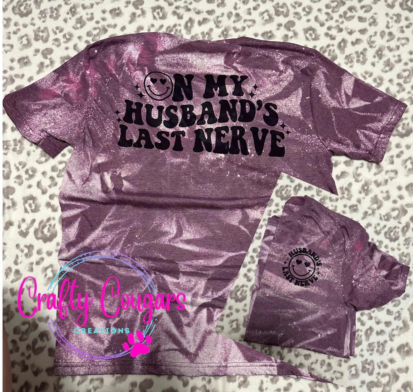 On My Husband’s Last Nerve T-Shirt