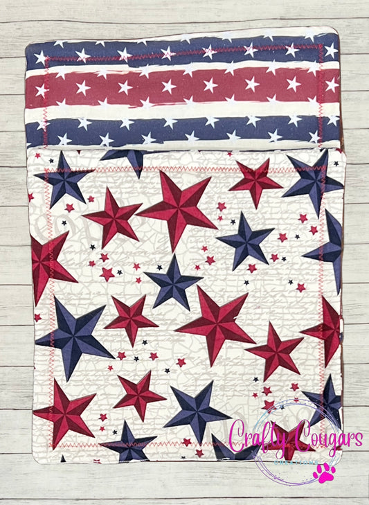 Vintage Stars and Stripes Pot Holder