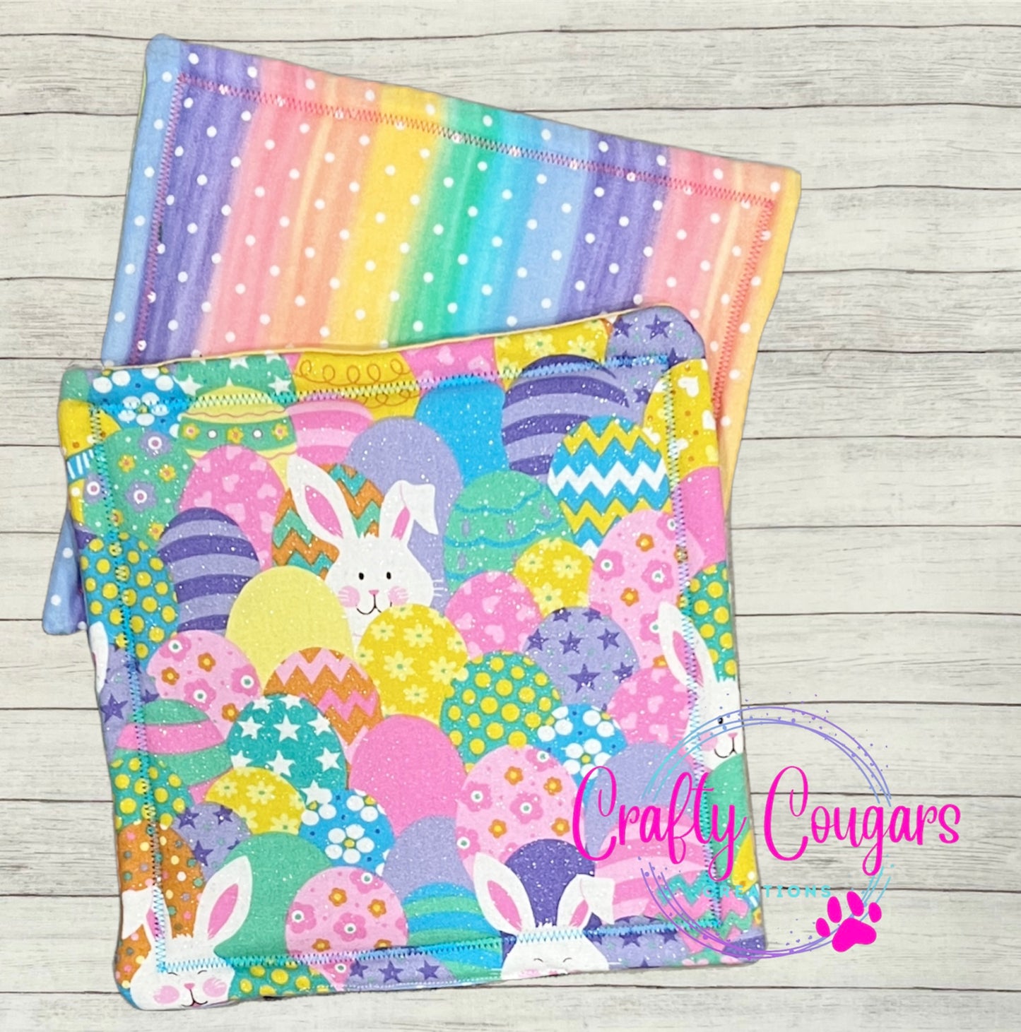 Easter Bunny & Eggs Pot Holder