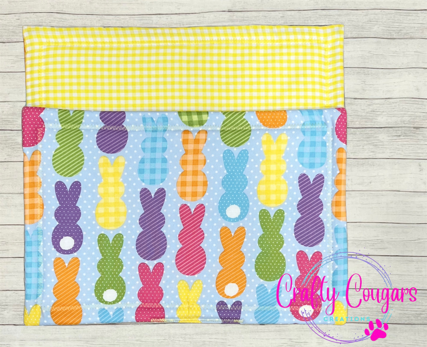 Patterned Bunnies Large Pot Holder