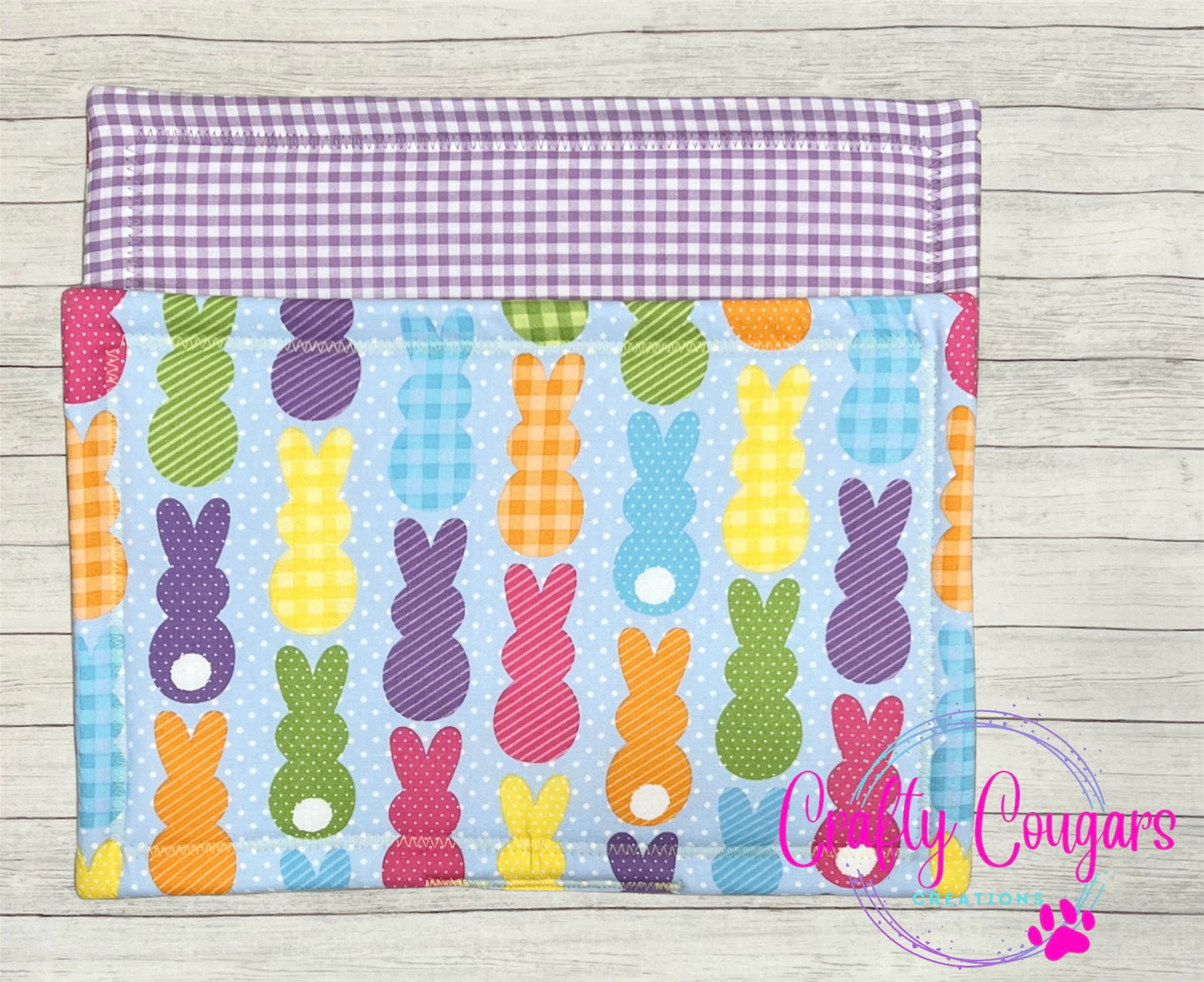 Patterned Bunnies Large Pot Holder