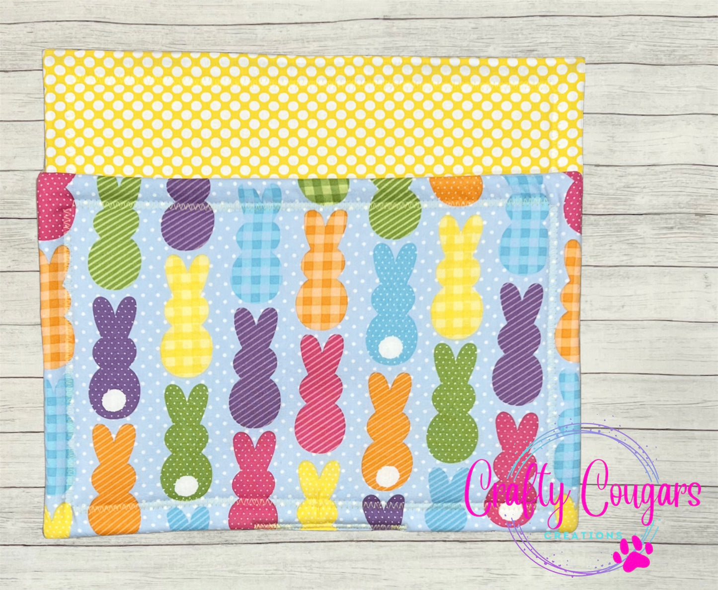 Patterned Bunnies Large Pot Holder