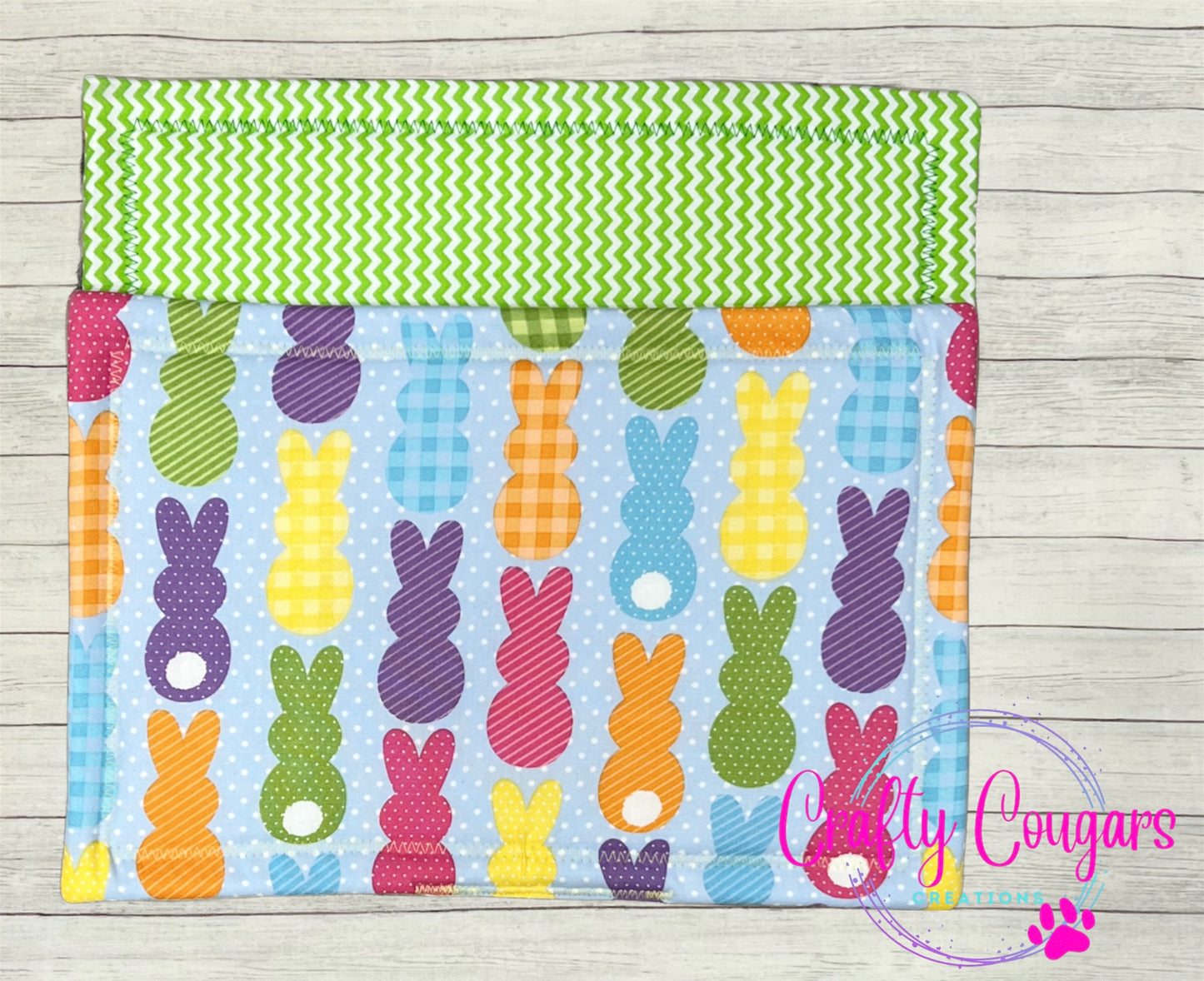 Patterned Bunnies Large Pot Holder