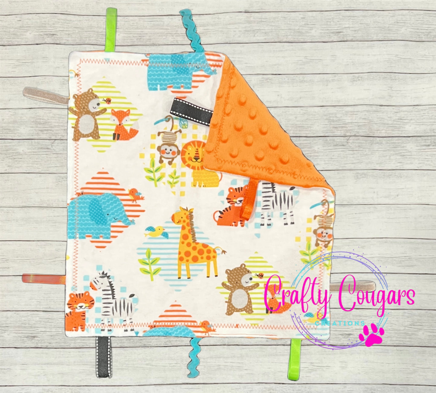 Animal Friends Sensory Blanket