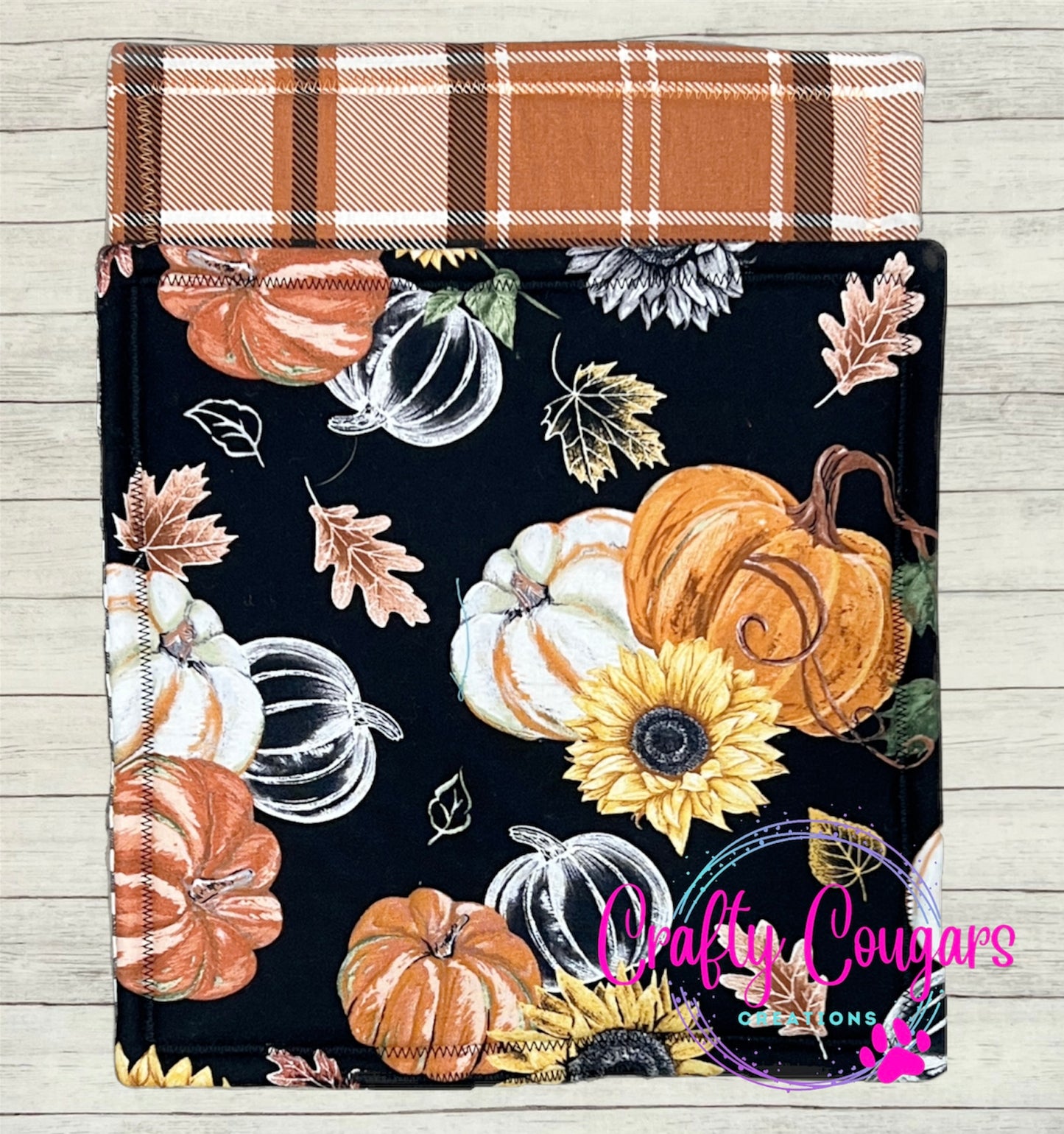 Pumpkins & Sunflowers Pot Holder