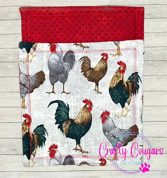 Roosters Pot Holder