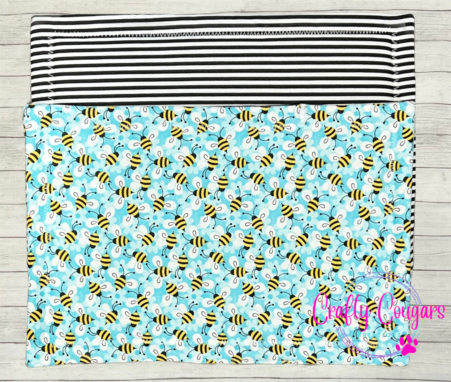 Bees on Teal Large Pot Holder