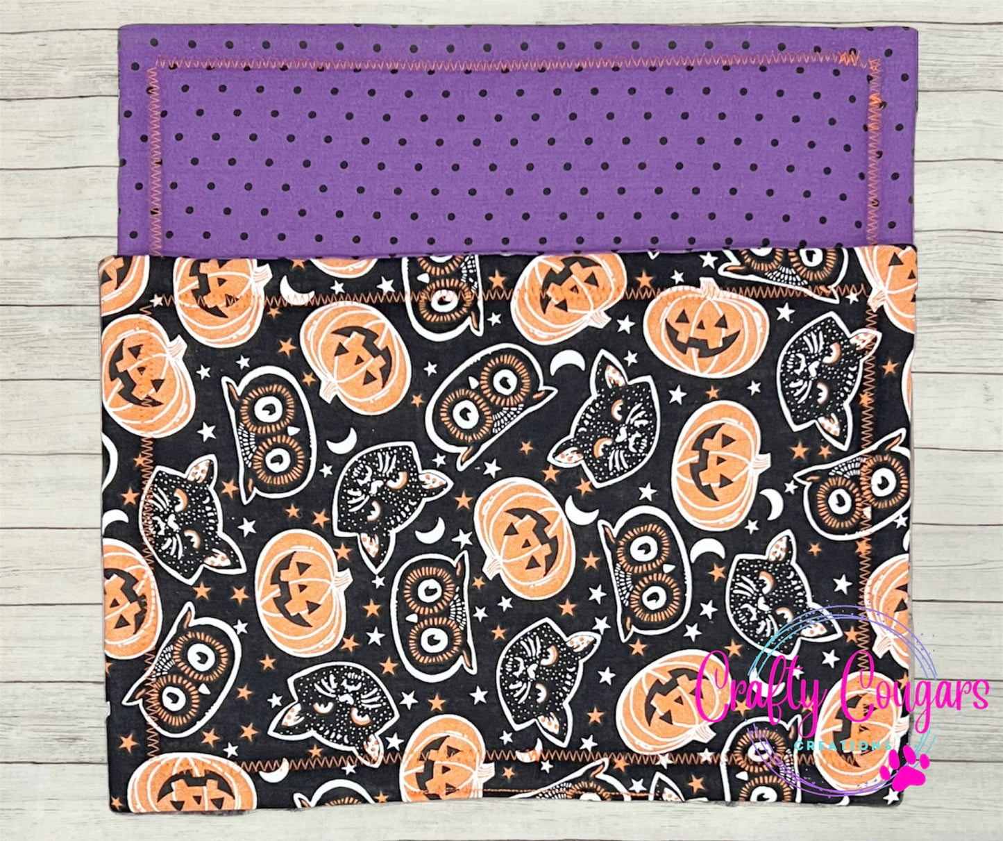 Cats, Owls & Pumpkins Large Pot Holder