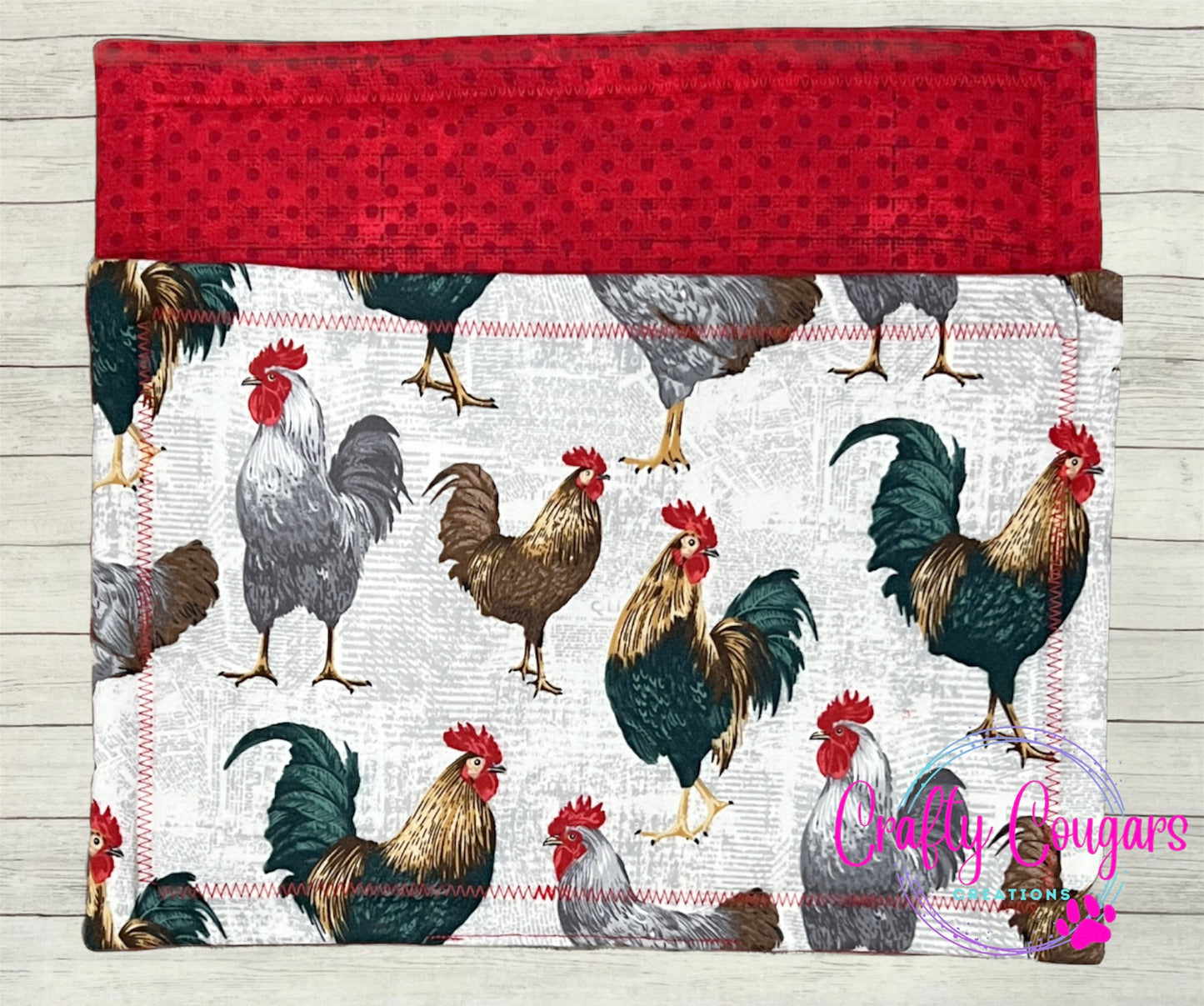 Roosters Large Pot Holder