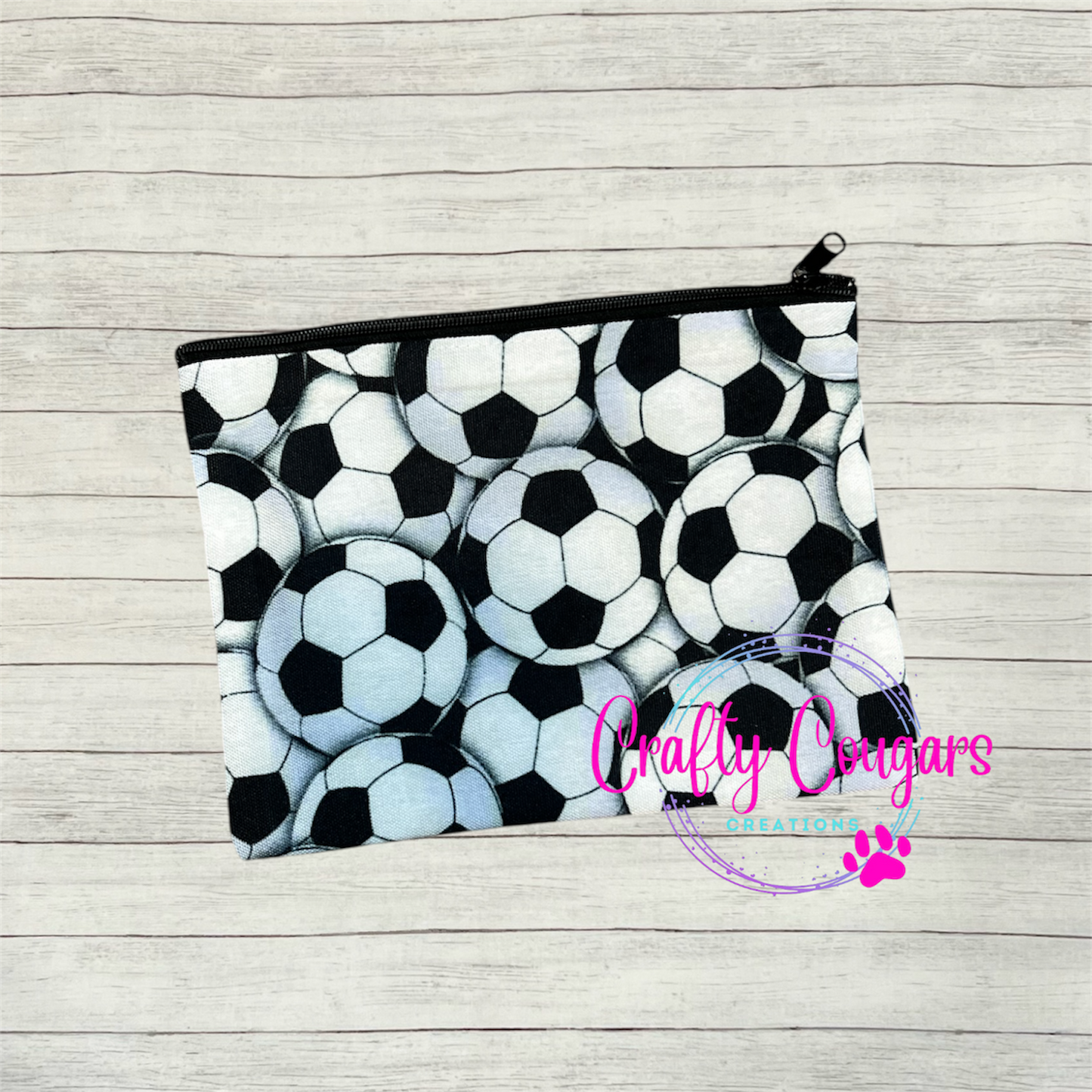 Soccer Zipper Bag