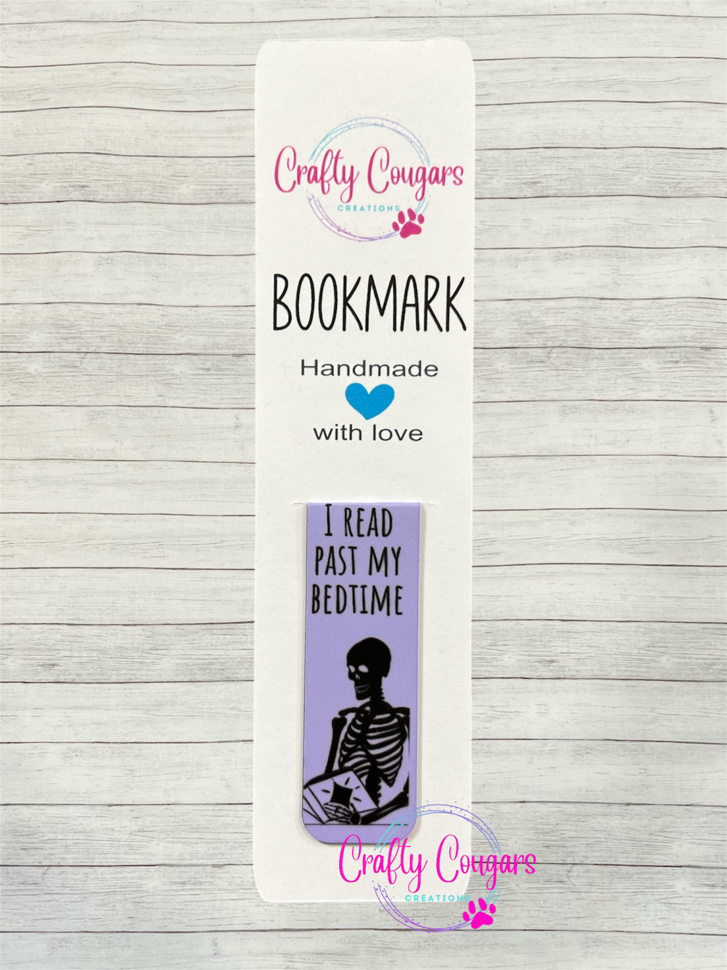I Read Past My Bedtime Bookmark