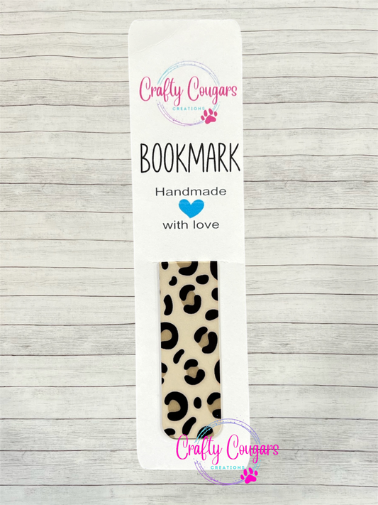 Brown Leopard Bookmark