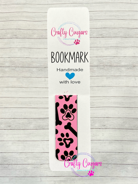 Dog Paws & Bones Bookmark