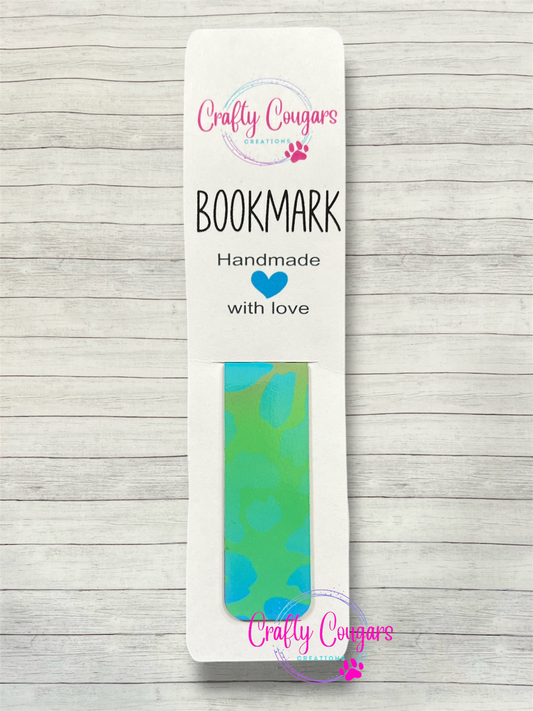 Colorful Leopard Bookmark