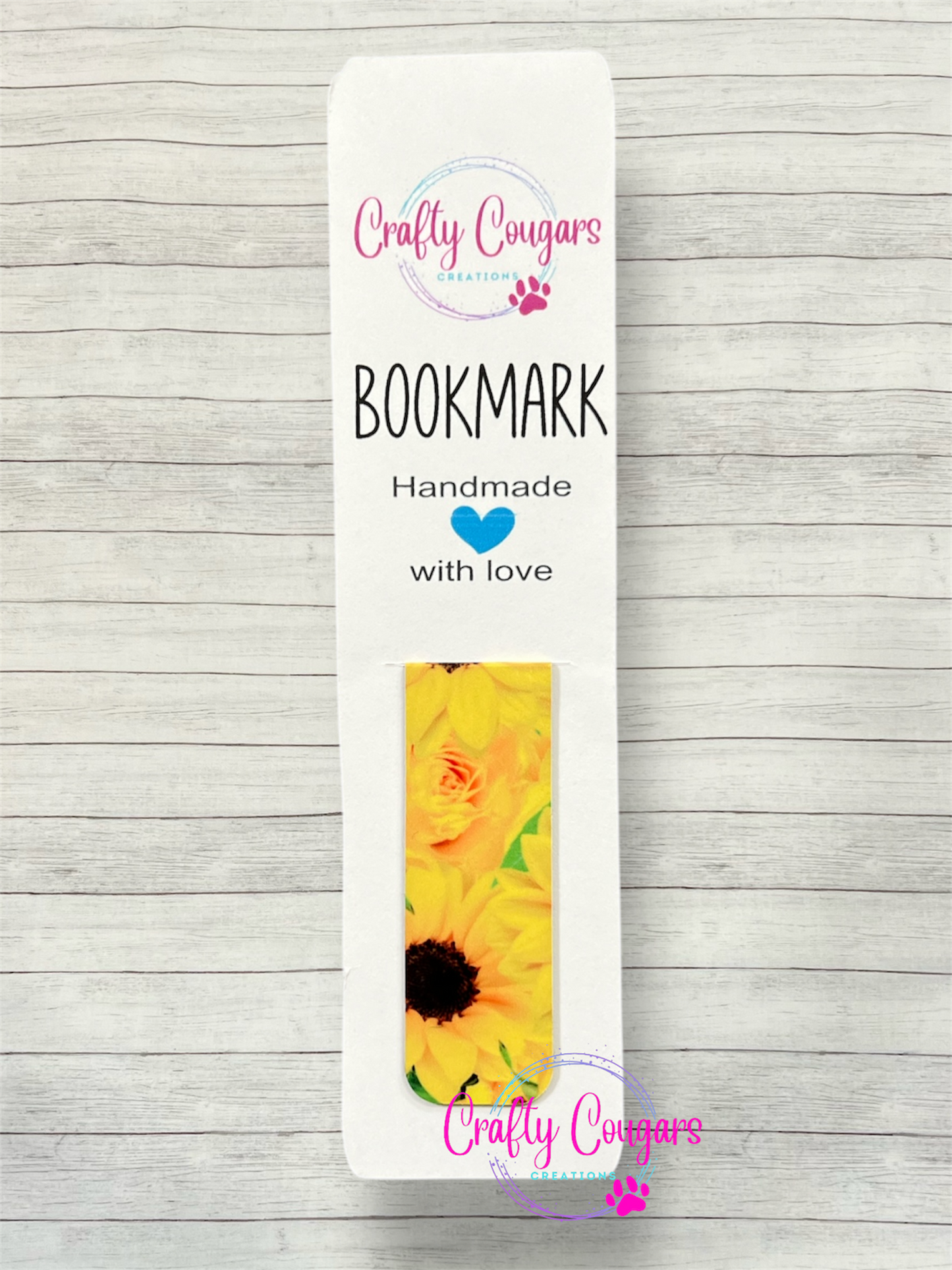 Sunflowers Bookmark