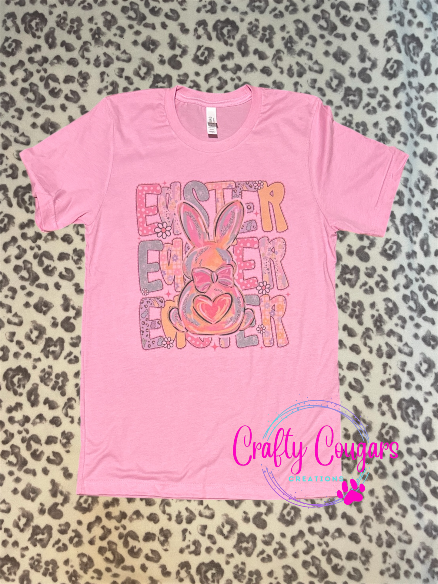 Easter with Painted Bunny T-Shirt