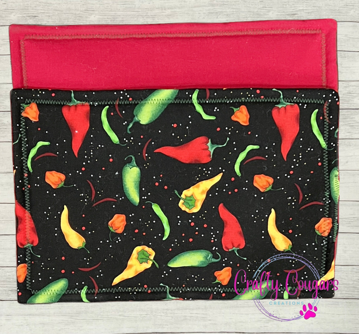 Hot Chili Peppers Large Pot Holder