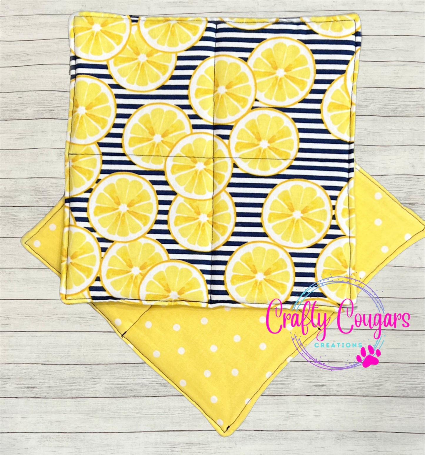 Lemons into Lemonade Pot Holder